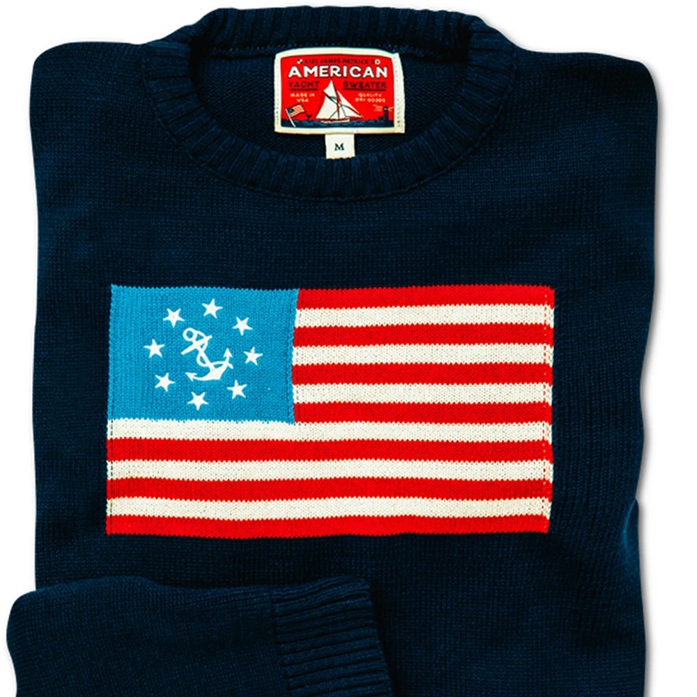 NEW & NEVER WORN Kiel James Patrick American Yacht Sweater